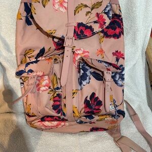 Herschel Supply Company Pink Floral Backpack